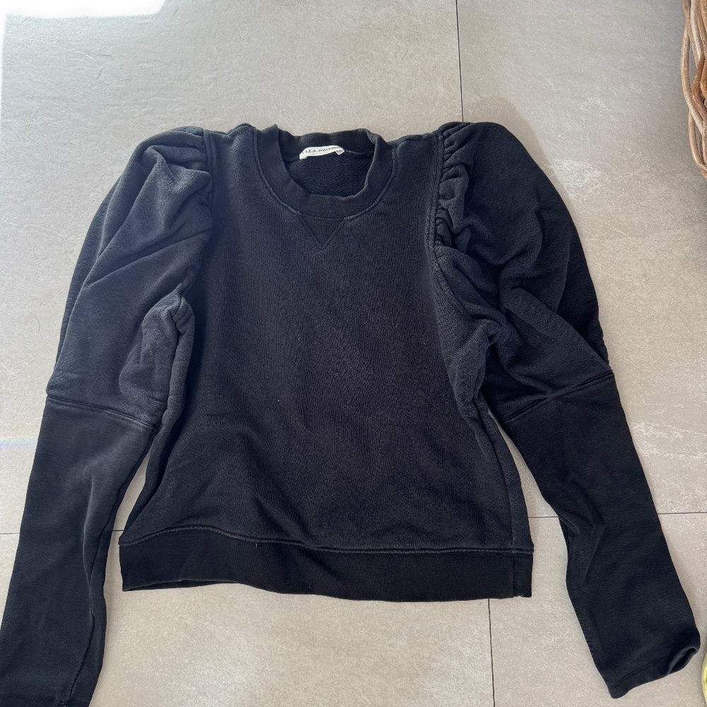 Ulla Johnson Puff Sleeve Sweatshirt